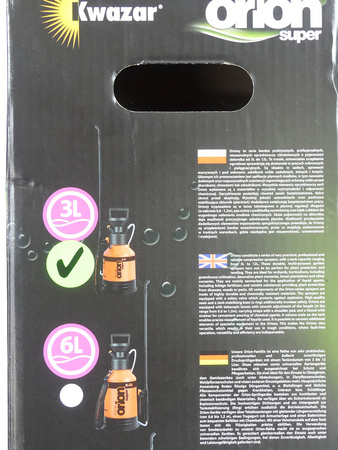 Opryskiwacz Ciśnieniowy – Orion Super 3 litry – Kwazar