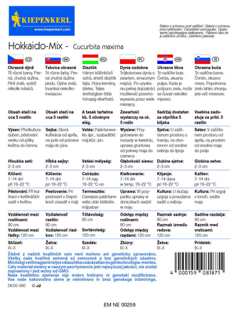Dynia 'Hokkaido' – Mix – Kiepenkerl