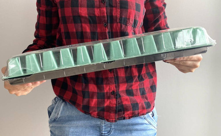 Miniszklarenka 38x38x45 mm /36 komórek