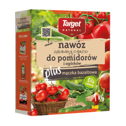 Nawóz Do Pomidorów i Ogórków – Z Mączką Bazaltową – 1 kg Target