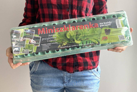 Miniszklarenka 38x38x45 mm /36 komórek