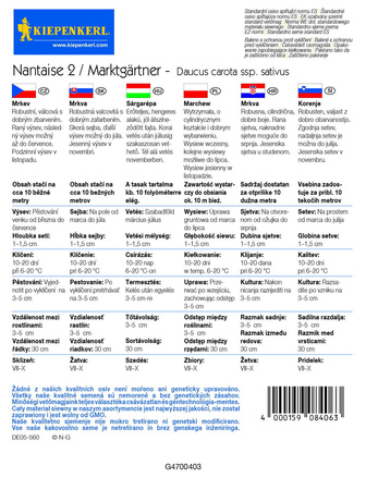 Marchew 'Nantaise 2' – Kiepenkerl