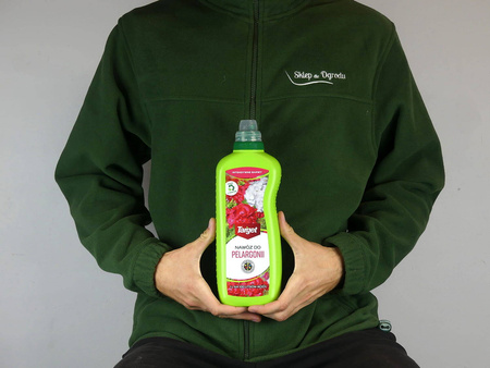 Nawóz do pelargonii i roślin balkonowych wspierający kwitnienie – 1 l Target