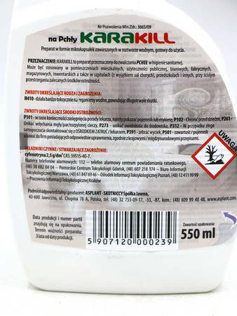 Preparat Na Pchły – Stop Owadom Domowym – 550 ml Asplant