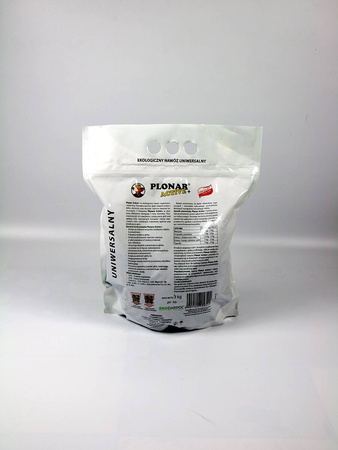 Nawóz Granulowany Plonar Active Uniwersalny – Zastępuje Obornik – 3 kg Ekodarpol