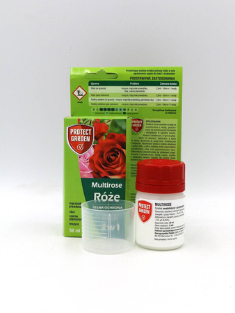 Multirose 2w1 – Na Szkodniki i Choroby Róż – 50 ml Protect Garden