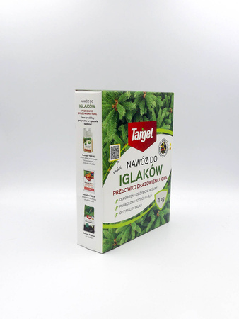Nawóz do iglaków przeciw brązowieniu igieł – 1 kg Target