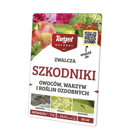 NeemAzal na ziemiórki, mączliki, mszyce, stonkę i gąsienice – 50 ml Target
