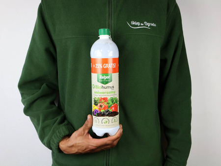 Biohumus Max uniwersalny do warzyw, owoców i ziół – kwasy humusowe – 1,25 l Target | 25% GRATIS