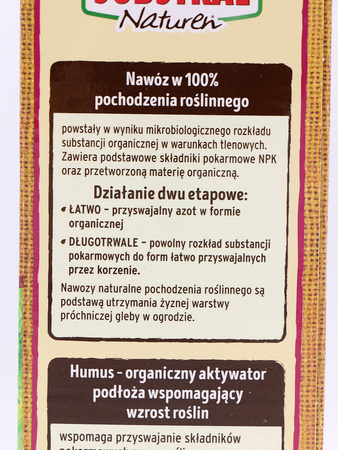 Nawóz Naturalny + Humus – 2w1 – Naturen – 1,5 kg Substral