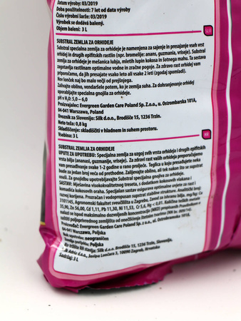 Podłoże Ziemia Do Storczyków i Orchidei – 3 l Substral