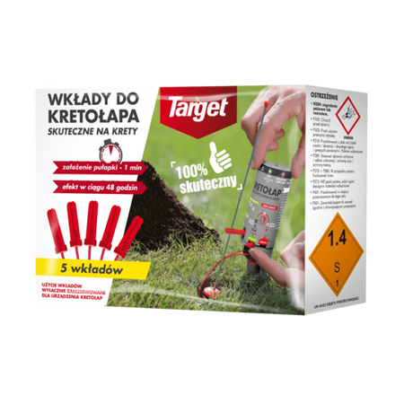Wkłady do Kretołapa 5 szt. – Jedyna Skuteczna Pułapka Na Kreta