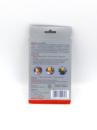 Lep Do Doniczek – Żółty - 10 szt. Bros