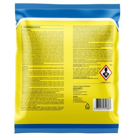 Trutka na myszy i szczury Brodifacoum kostka - 300 g 29 ppm