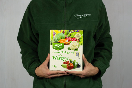 Ekologiczny nawóz do warzyw (pomidorów, papryki, bakłażana, marchwi, kapustnych i sałaty) – 1 kg Target