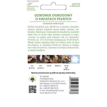 Dzwonek Ogrodowy – Mix Kolorów – Legutko