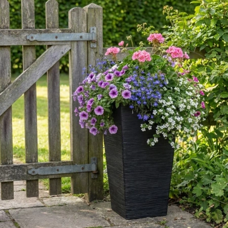 Doniczka łupek PHOENIX SEAGRASS 33x33x61cm Multy Home