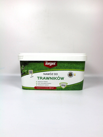 Nawóz do trawnika zagęszczający murawę z mikroelementami – 8 kg Target