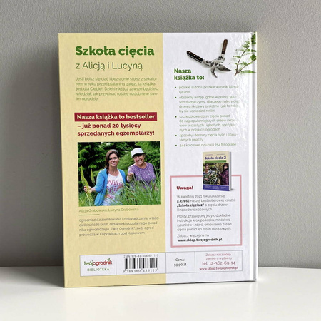 Książka Szkoła Cięcia – Rośliny Ozdobne – Lucyna i Alicja Grabowska