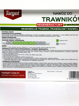 Nawóz Do Trawnika – Regeneracyjny – 8 kg Target