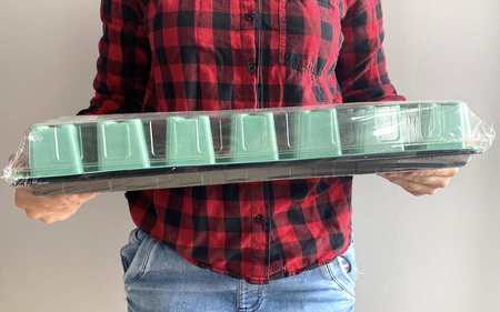 Miniszklarenka 56x56x55 mm / 14 komórek