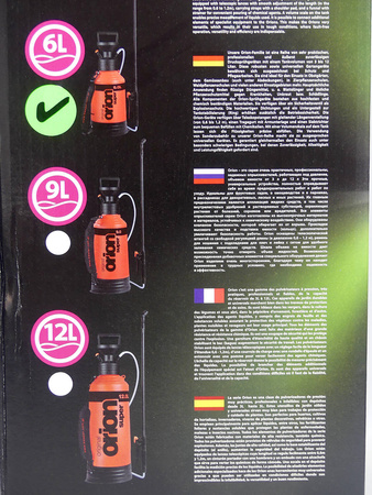 Opryskiwacz Ciśnieniowy – Orion Super 6 litrów – Kwazar