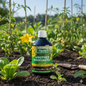 Wrotycz MIKROACTIV + mikroorganizmy – odstrasza szkodniki – 500 ml Vegano