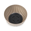 Osłonka Misa Ø240 mm Mira – Czarna – Lamela