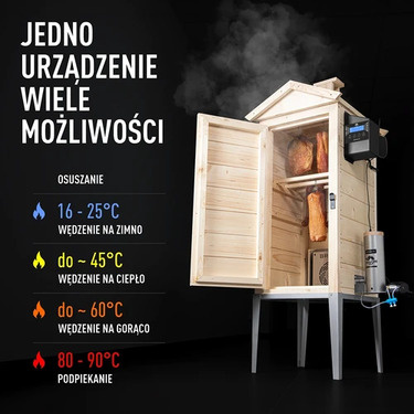 Wędzarnia dragON WOOD 100 IQ Browin