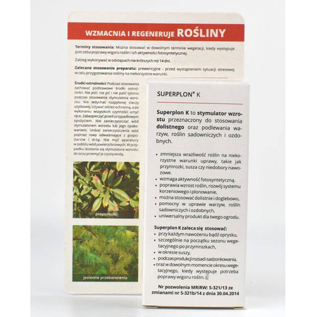 SuperPlon K stymulator wzrostu roślin – 20 ml Target