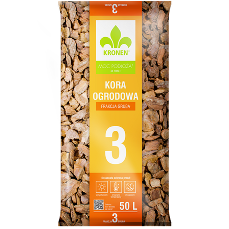 Kora Ogrodowa GRUBA 40-60 mm – Paleta 45x50 l Kronen