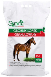 Obornik koński granulowany – do warzyw, owoców i trawników – 15 l Sumin