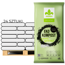 Eko Kompost Nowej Generacji 40 l Paleta 24 szt