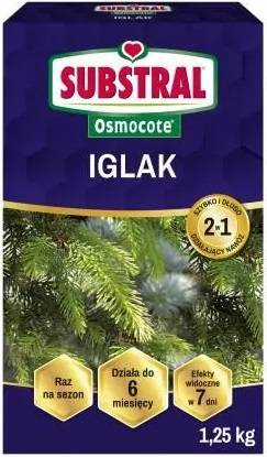 Osmocote 2w1 nawóz do iglaków – długodziałający (6 miesięcy) – 1,25 kg Substral