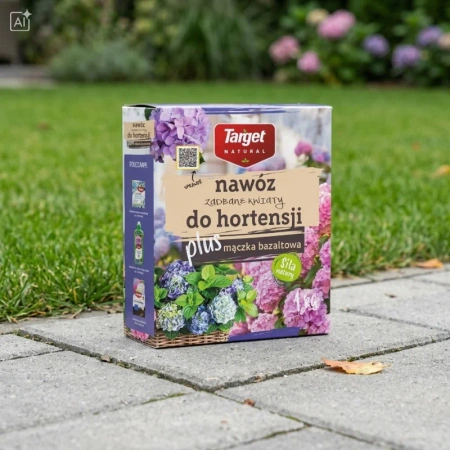 Nawóz do hortensji z mączką bazaltową – zwiększa odporność roślin – 1 kg Target