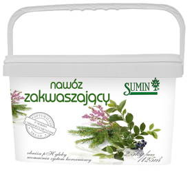 Nawóz zakwaszający do borówek, iglaków, hortensji – 2,5 kg Sumin