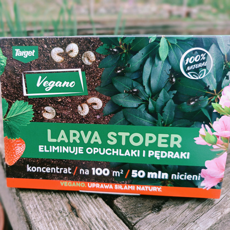 Larva Stoper – pożyteczne nicienie na pędraki i opuchlaki 100 mln nicieni Vegano