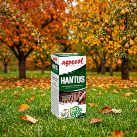 Hantus 2w1 – Do Bielenia Drzew i Chroni Przed Podgryzaniem – 250 ml Agrecol