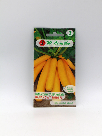 Cukinia 'Bananowy Song' F1 – 2 g Legutko