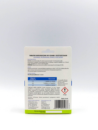 Tabletki Biologiczne Do Szamba i Oczyszczalni – 6 szt. Target