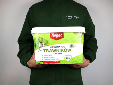 Nawóz Do Trawnika z Mchem – 4 kg Target