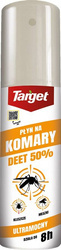 Płyn na komary, kleszcze i meszki – 50% DEET – 80 ml Target
