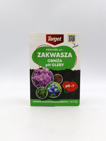 Podłoże pH- – Zakwasza i Zmniejsza pH Gleby – 100 ml Target