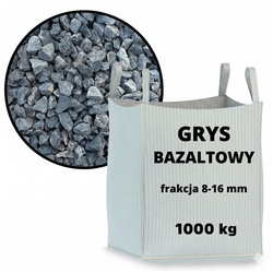 Grys bazaltowy do ogrodu 8-16 mm – 1000 kg Sand Kruszywa