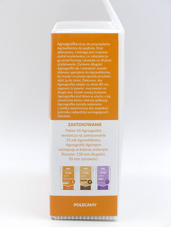 Agroagrafka – Ocynkowana – 50 szt. Agrimpex