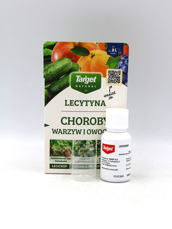 Lecicrop na choroby warzyw i owoców – mączniak prawdziwy, kędzierzawość liści brzoskwini – 25 ml Target