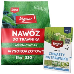 Nawóz wysokoazotowy 8 kg Vegano + Dicotex 202 SL 100 ml (ZESTAW)