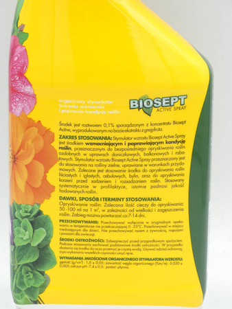 Biosept Active Spray – Wyciąg z Grejpfruta – 750 ml Target