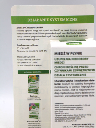 Scutum – Miedź w Płynie – 30 ml Target