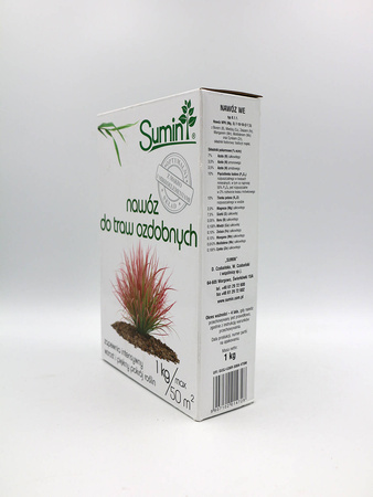Nawóz do traw ozdobnych – do miskantów, traw pampasowych, trzcinników i innych – 1 kg Sumin